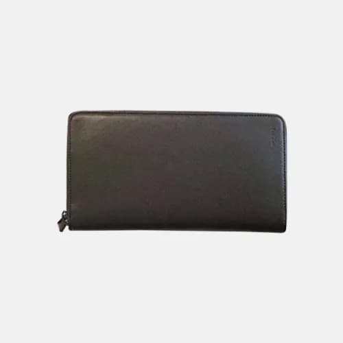 Prada 2018 Mens Saffiano Leather Zippy Long Purse … - 1