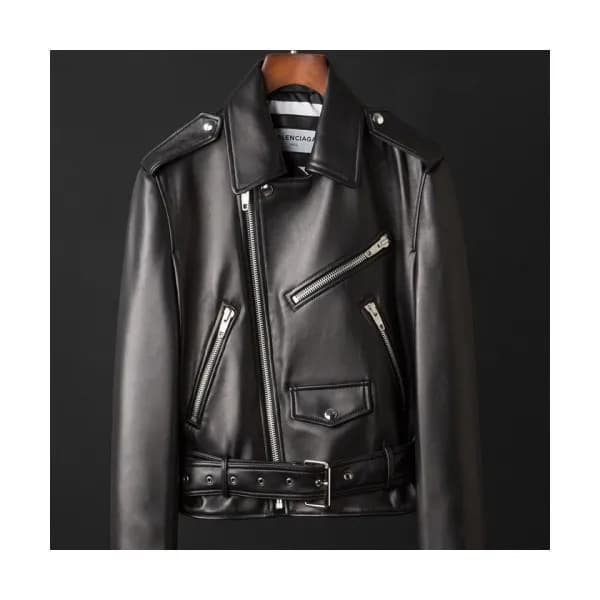 [매장판] Balenciaga 2018 Ladies Leather Jacket - 발렌시아… - 1