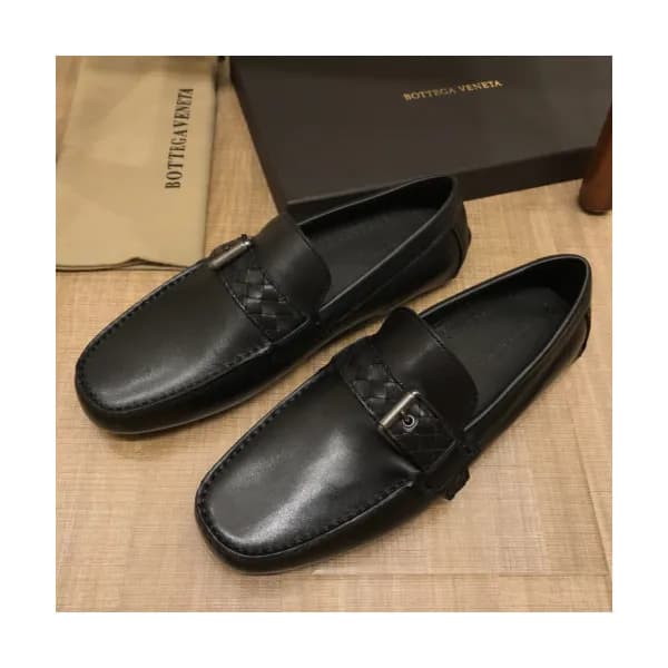 Bottega Veneta 2018 Mens Strap Leather Loafer - 보테… - 1