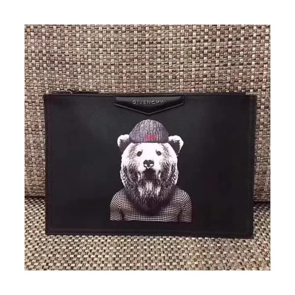 Givenchy 2018 Leather Clutch Bag,30cm - 지방시 2018 레… - 1