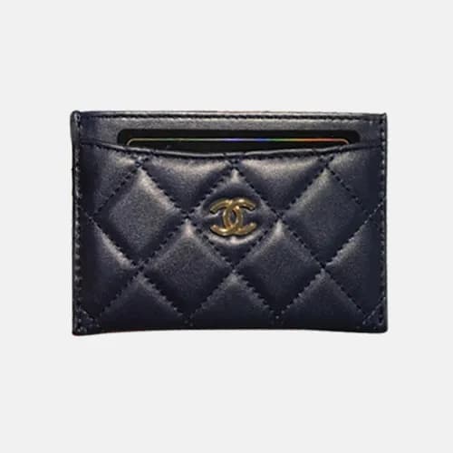 [1:1] Chanel 2018 Ladies Sheep Skin Card Purse - 샤… - 1