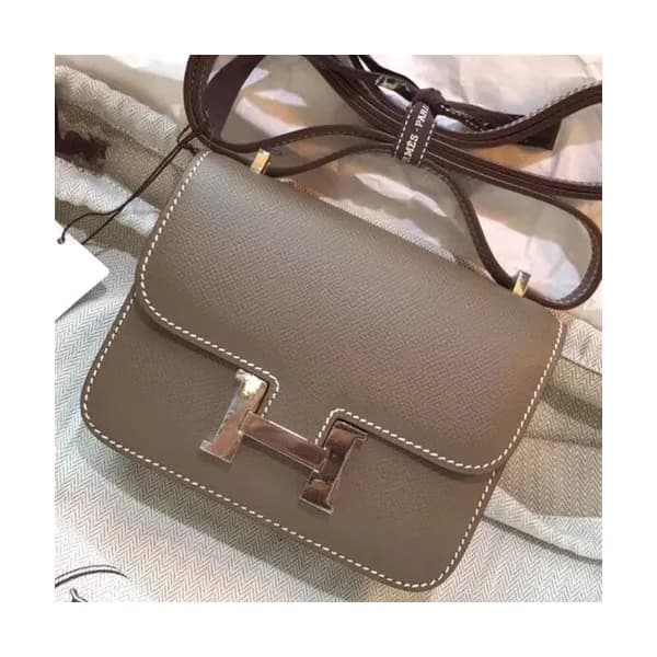 Hermes Constance Epsom Leather Shoulder Bag,14cm -… - 1