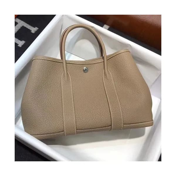 Hermes Garden Party Leather Tote Bag,30cm - 에르메스 가… - 1
