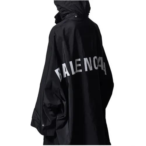 Balenciaga 2019 Mm/Wm Over Size Shell Rain Coat - … - 1