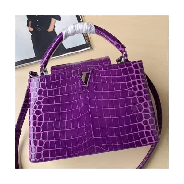 Louis Vuitton Capucines Shoulder Bag,21/27/31.5cm … - 1