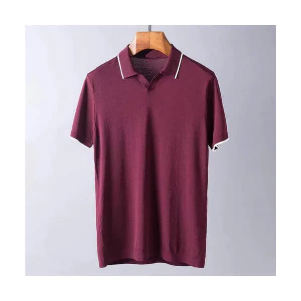 Dior 2019 Mens Business Polo Cotton Short Sleeved … - 1