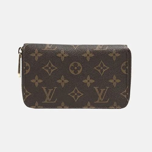 Louis Vuitton 2019 Mens Monogram Zippy Middle Wal… - 1