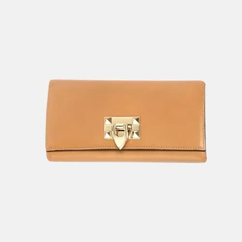 Valentino 2019 Womens Rockstud Leather Long Purse … - 1
