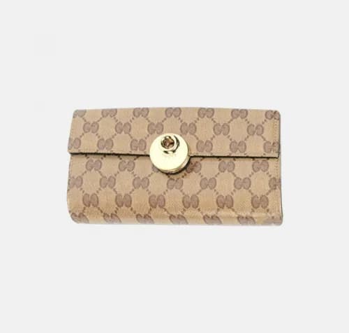 Gucci 2019 Womens Ophidia GG Enamel Coating Long P… - 1