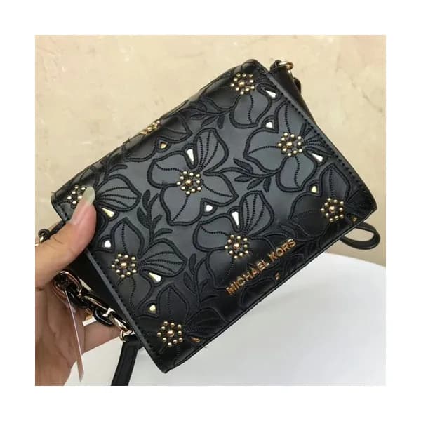 Michael Kors Leather Shoulder Bag, 18CM - 마이클 코어스 … - 1