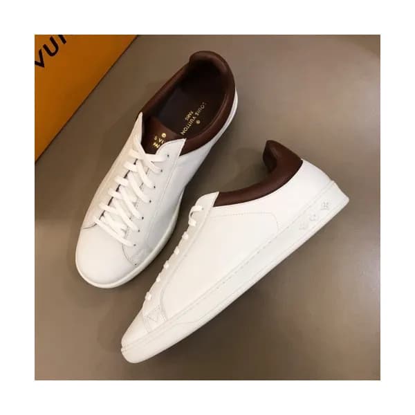 Louis Vuitton 2019 Mens Business Lambskin Logo Sne… - 1