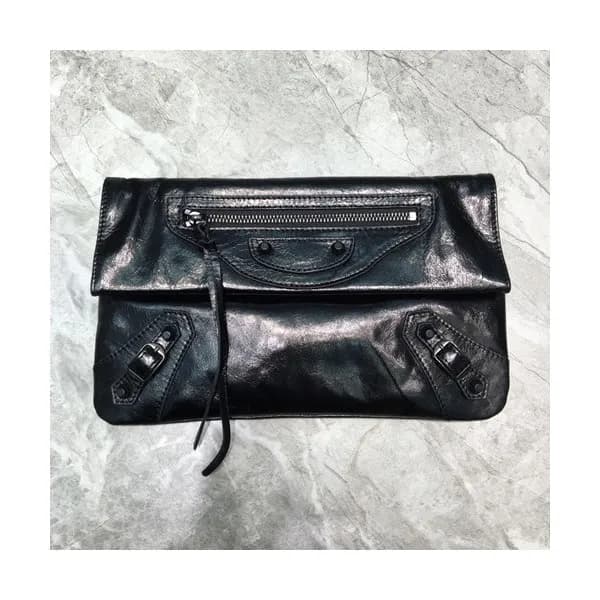 Balenciaga 2019 Leather Clutch Bag,30CM - 발렌시아가 20… - 1