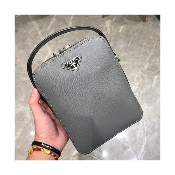Prada 2019 Brique Saffiano Shoulder Bag,20CM - 프라다… - 1