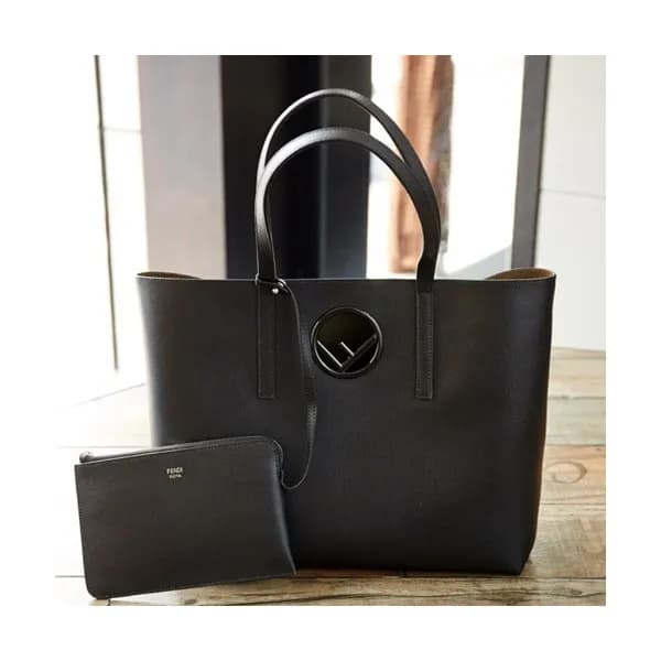 Fendi 2019 Leather Tote Shopper Bag,37CM - 펜디 2019… - 1