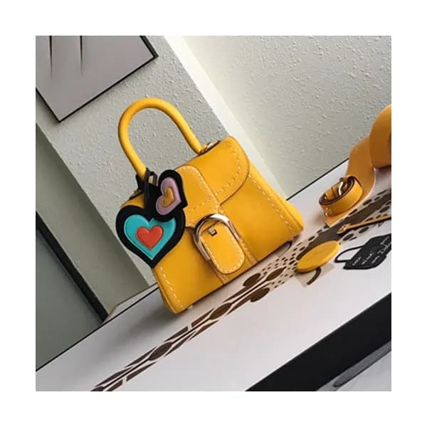 Delvaux 2019 Leather Tote Shoulder Bag,20CM - 델보 2… - 1