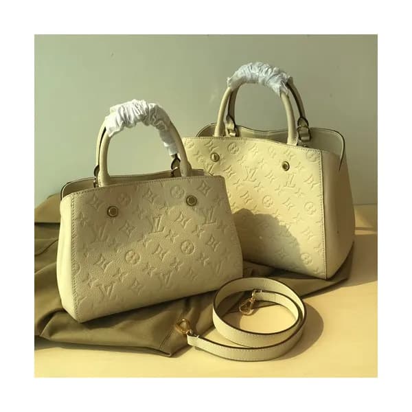 Louis Vuitton Montaigne Tote Shoulder Bag,29cm/33c… - 1