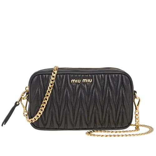 MiuMiu 2019 Matelasse Belt Bag / Shoulder Cross Ba… - 1