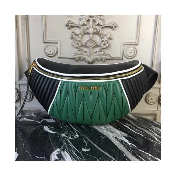 MiuMiu 2019 Matelasse Belt Bag ,30cm - 미우미우 2019 마… - 1