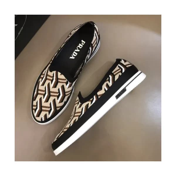Prada 2019 Mens Business Casual Logo Slip-on - 프라다… - 1
