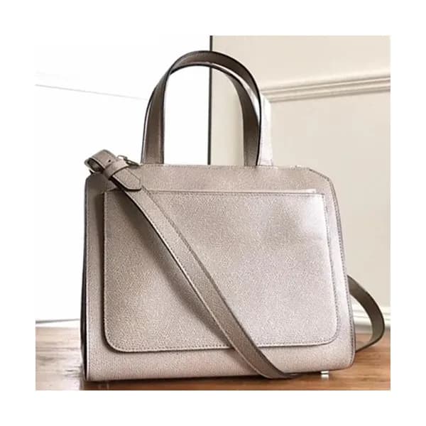 Valextra 2019 Passepartout Leather Tote Shoulder B… - 1