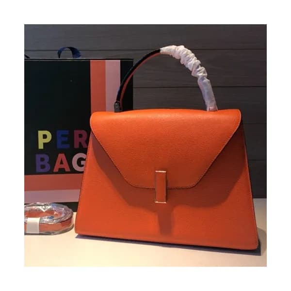 Valextra 2019 Epsom Leather Tote Shoulder Bag,22/2… - 1