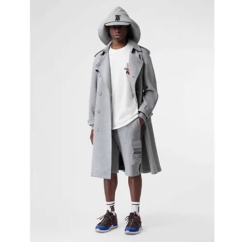 Burberry 2019 Mens Logo Casual Training Half Pants… - 1