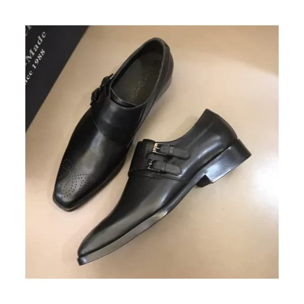 [커스텀급]Berluti 2019 Mens Metal Buckle Strap Busines… - 1