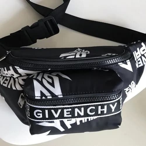 Givenchy 2019 Nylon Hip Sack Belt Bag,33cm - 지방시 … - 1