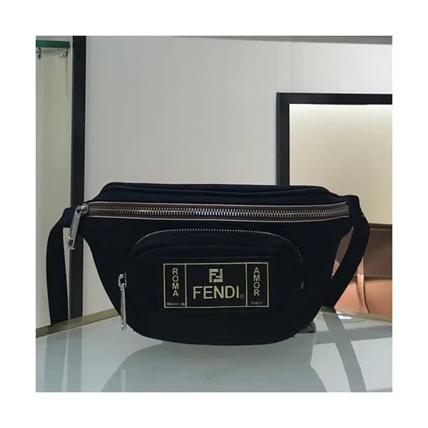 Fendi 2019 Canvas&Leather Hip Sack ,27CM - 펜디 2019… - 1
