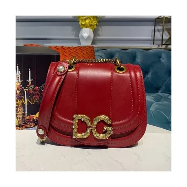 Dolce&Gabbana 2019 Leather Shoulder Cross Bag ,22.… - 1