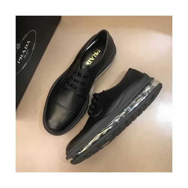 [매장판]Prada 2019 Mens Leather Loafer - 프라다 2019 남성용… - 1
