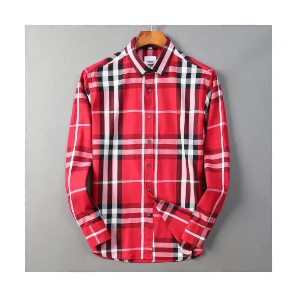 Burberry 2019 Mens Vintage Logo Slim Fit Cotton sh… - 1