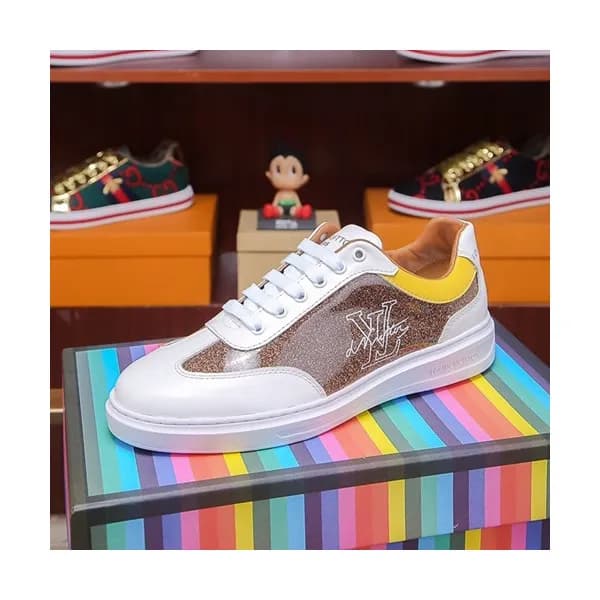 Louis Vuitton 2019 Mens Leather Sneakers - 루이비통 20… - 1