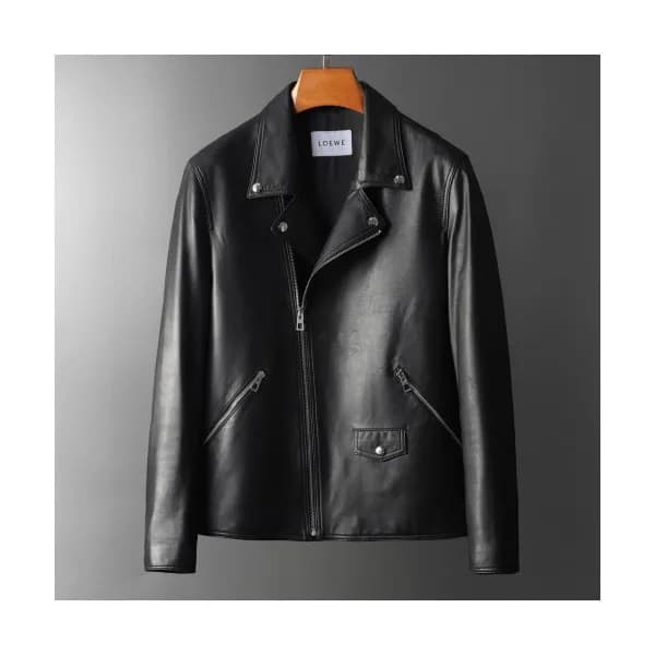 Loewe 2019 Mens Causal Leather Jacket - 로에베 2019 남… - 1