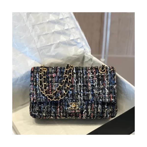 Chanel 2019 Tweed Shoulder Bag ,25CM - 샤넬 2019 여성용… - 1