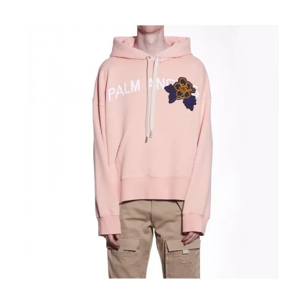 Palm Angels 2019 Mm/Wm Logo Oversize Cotton Hood … - 1