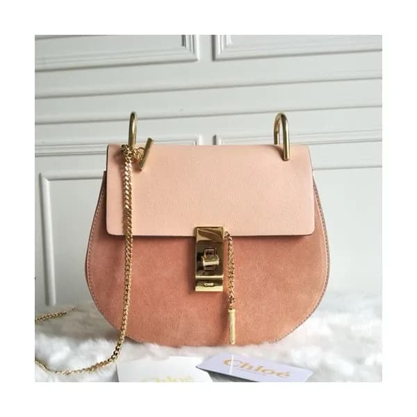 Chole 2019 Drew Leather Shoulder Bag, 19/23cm - … - 1