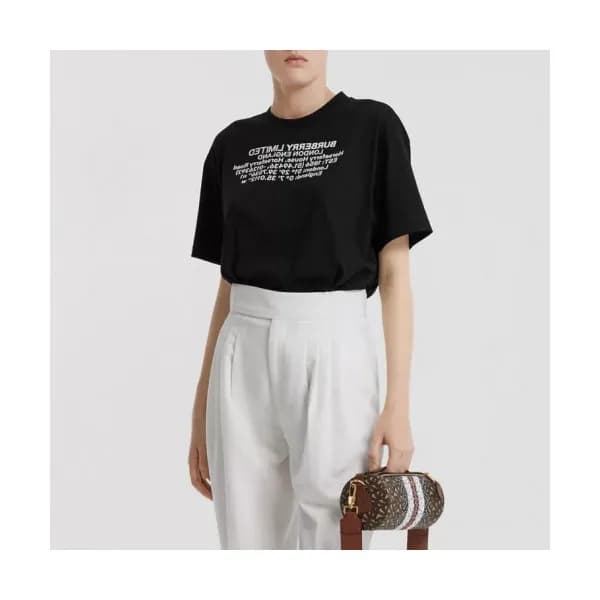 [버버리]Burberry 2019 Mm/Wm Logo Cotton Short Sleeved… - 1