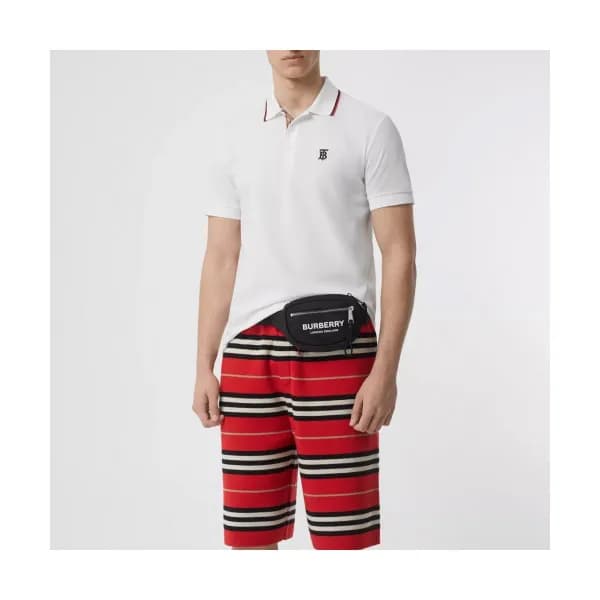 [버버리]Burberry 2020 Mens Logo Cotton Polo Short Sle… - 1