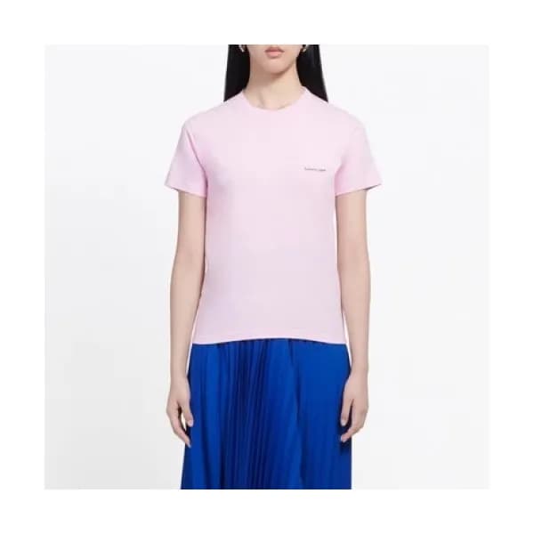 [발렌시아가]Balenciaga 2020 Mm/Wm Logo Cotton Short Sle… - 1