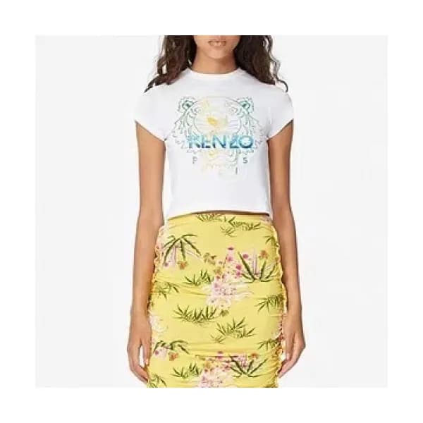 [겐조]Kenzo 2019 Mm/Wm Tiger Cotton Short Sleeved Ts… - 1