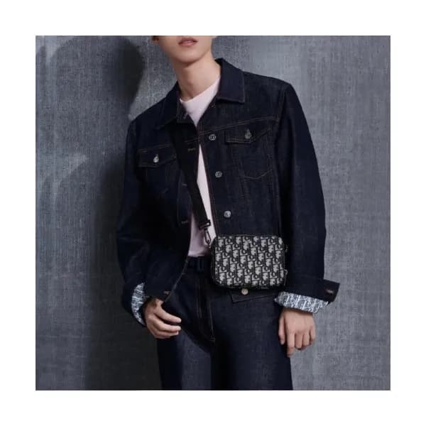 [디올]Dior 2020 Mens Logo Modern Casual Denim Jacket… - 1