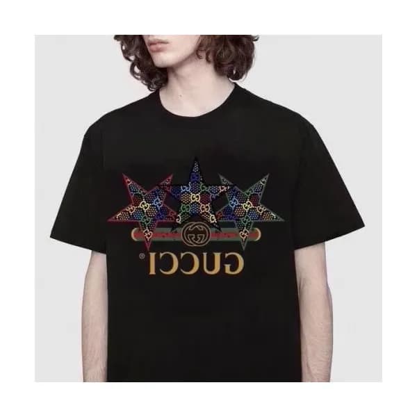 [매장판]Gucci 2020 Mm/Wm Logo Cotton Short Sleeved Ts… - 1