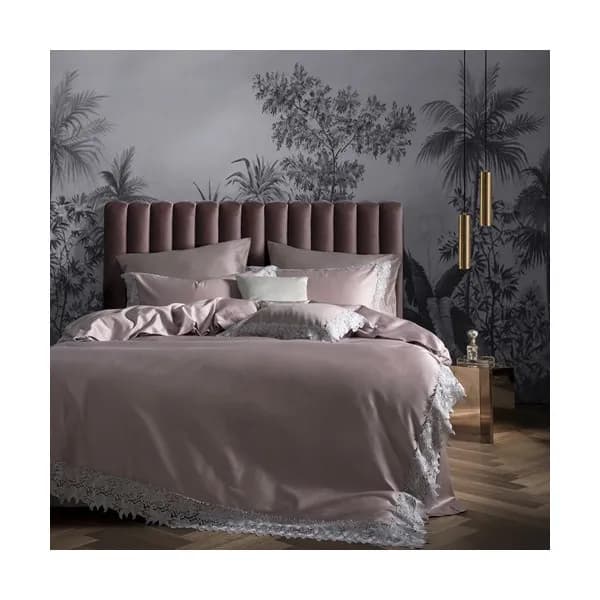 Saint Laurent 2020 Supima Cotton & Lace Bedding 4 … - 1