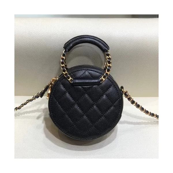 Chanel 2020 Leather Chain Tote Shoulder Cross Bag,… - 1