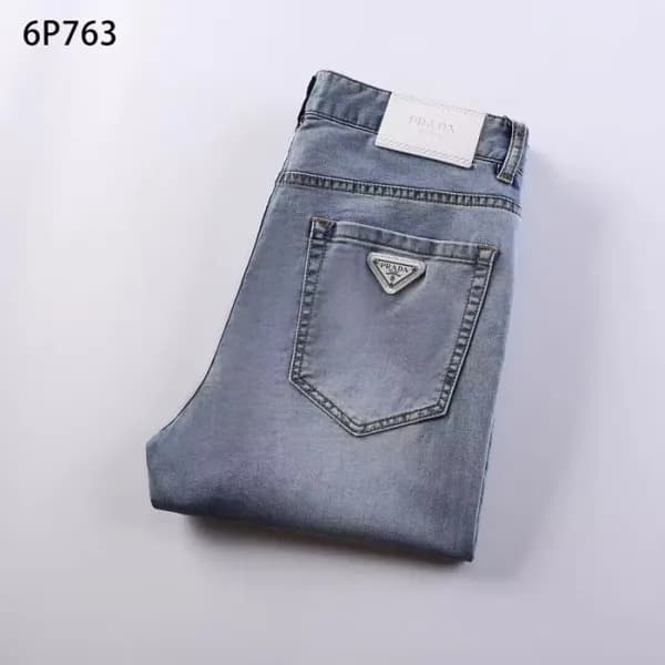 [프라다]Prada 2024 Mens Logo Casual Denim Pants - 프라다…