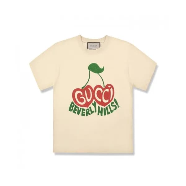 [매장판]Gucci 2020 Mm/Wm Logo Cotton Short Sleeved Ts… - 1
