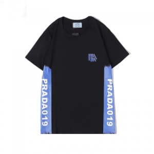 [프라다]Prada 2020 Mens Basic Logo Short Sleeved Tshi…