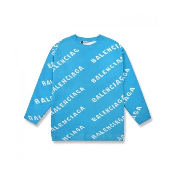 [발렌시아가]Balenciaga 2020 Mm/Wm Logo Crew-neck Sweate… - 1