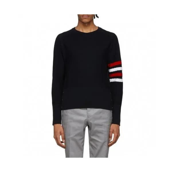 [톰브라운]Thom Browne 2020 Mens Strap Crew-neck Sweate… - 1
